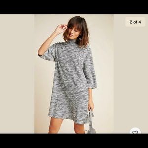 Sunday in Brooklyn Vienna Mock Neck Tunic Dress
